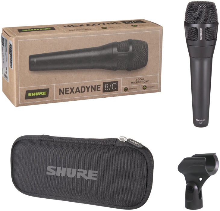 Hlavní obrázek Dynamické pódiové vokální mikrofony SHURE NEXADYNE 8/C