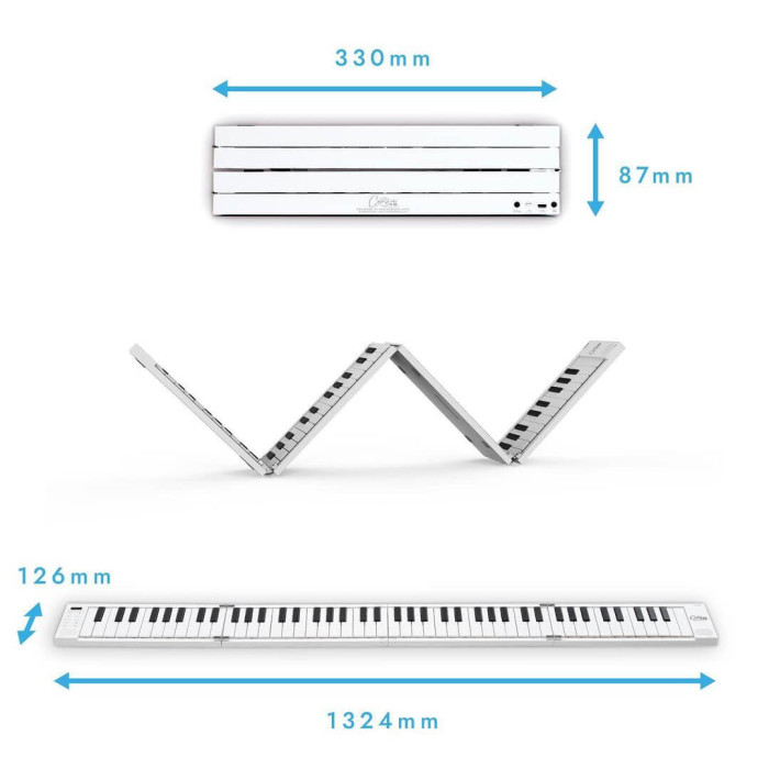 Hlavní obrázek Stage piana CARRY-ON Folding Piano 88 - White