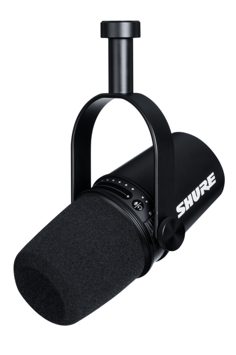 Hlavní obrázek Mikrofony pro rozhlasové vysílání SHURE MV7 K (black)