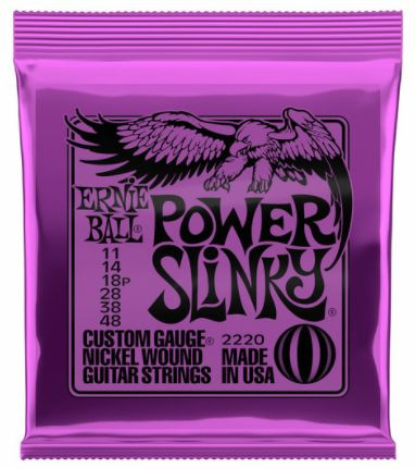 Hlavní obrázek Tvrdost .011 ERNIE BALL P02220 Power Slinky 11-48
