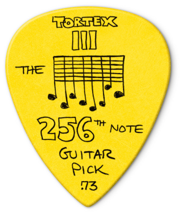 Hlavní obrázek Tvrdost 0.73 DUNLOP PG462P PAUL GILBERT CUSTOM TORTEX TIII PICK .73MM - 12 ks