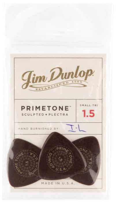 Hlavní obrázek Tvrdost do 2.0 DUNLOP Primetone Small Triangle Smooth Pick 1.5mm, 12ks