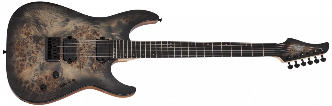 Hlavní obrázek Superstrat SCHECTER C-6 PRO Charcoal Burst