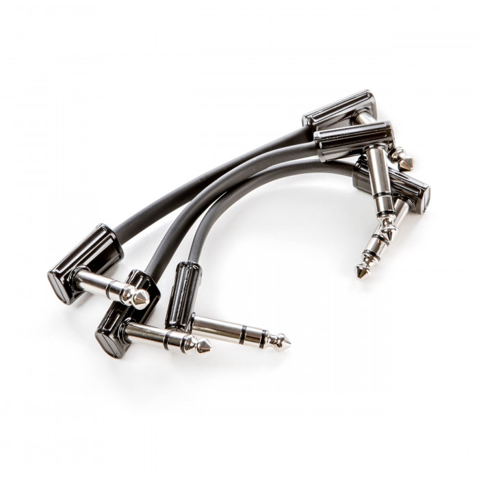 Hlavní obrázek do 1 m DUNLOP MXR TRS RIBBON PATCH CABLE 0,08m - 3 PACK, propojovací kabel