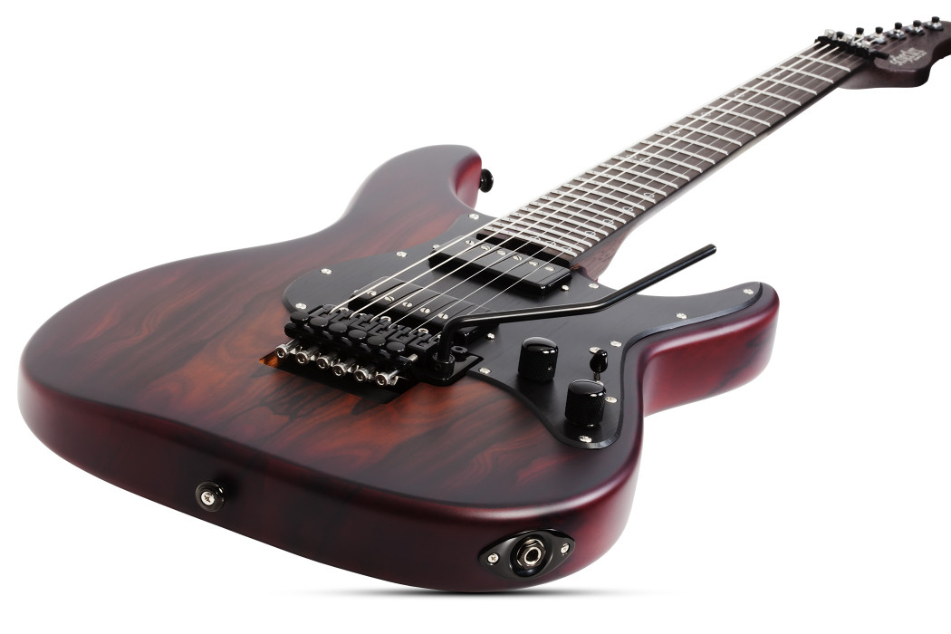 Hlavní obrázek ST - modely SCHECTER Sun Valley Super Shredder Exotic FR Ziricote - Faded Vintage Sunburst Satin