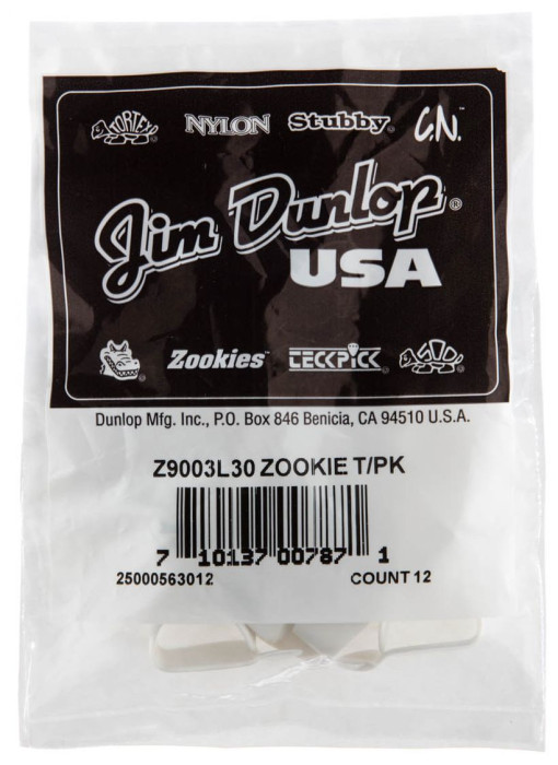 Hlavní obrázek Prstýnky DUNLOP Zookies Large Thumbpicks 30 Degree Angle