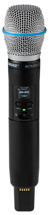 Hlavní obrázek S ručním mikrofonem SHURE SLXD24+E/B87A-S50