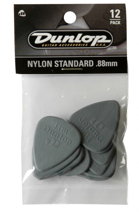 Hlavní obrázek Tvrdost 0.88 DUNLOP Nylon Standard 0.88 12ks