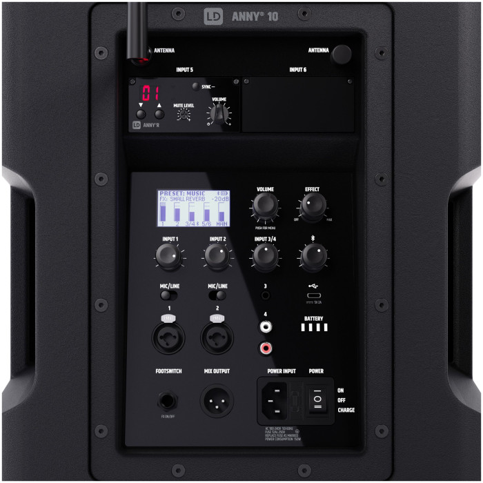 Hlavní obrázek Aktivní reproboxy LD SYSTEMS ANNY 10 HHD B8
