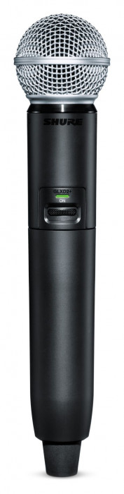 Hlavní obrázek S ručním mikrofonem SHURE GLXD24R+/SM58