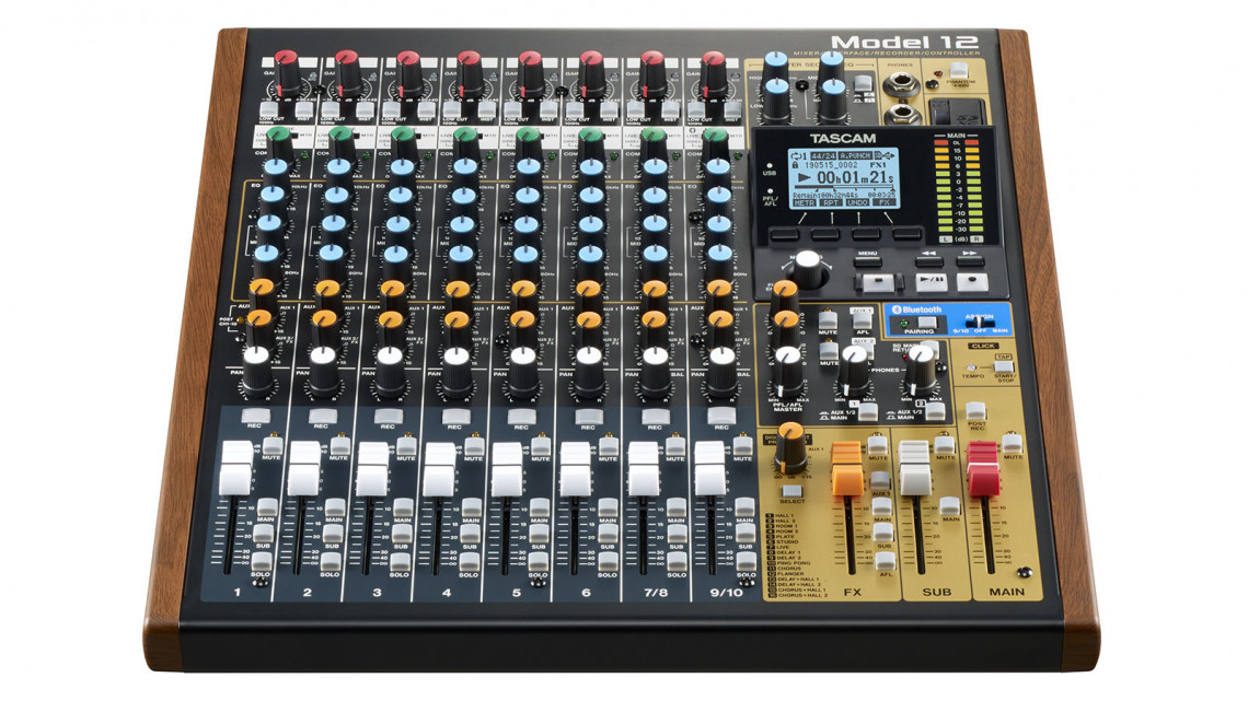 Hlavní obrázek Mixážní pulty s efektem TASCAM Model 12