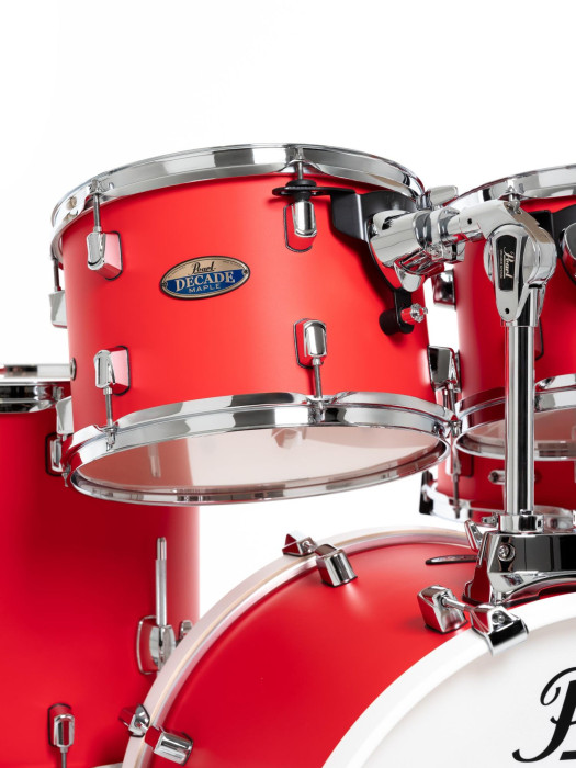 Hlavní obrázek 20“; 10“, 12“; 14“ PEARL DMP905/C899 Decade Maple - Matte Racing Red