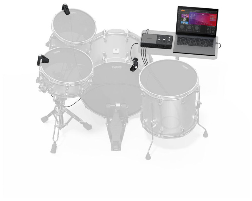 Hlavní obrázek Triggery EVANS Hybrid Sensory Percussion Sound System