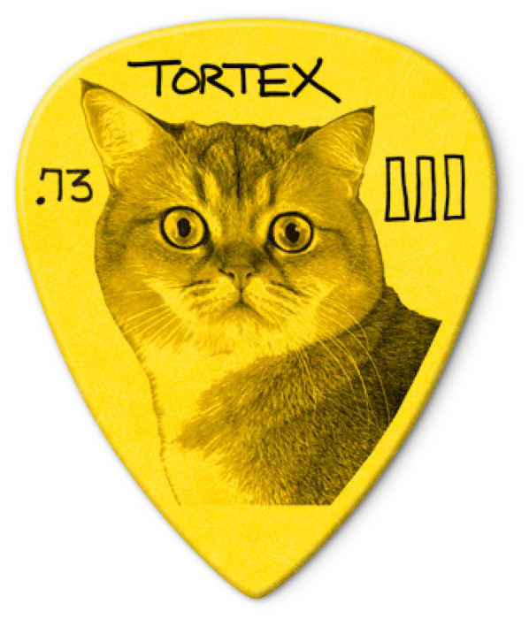 Hlavní obrázek Tvrdost 0.73 DUNLOP PG462P PAUL GILBERT CUSTOM TORTEX TIII PICK .73MM - 12 ks