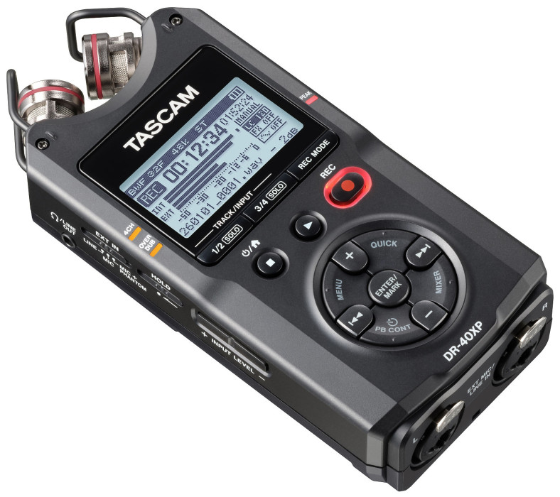 Hlavní obrázek Stereo rekordéry přenosné TASCAM DR-40XP