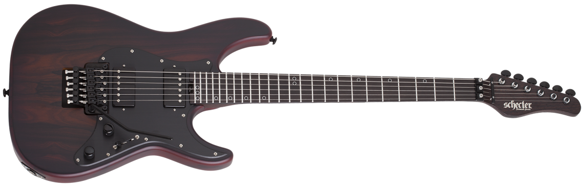 Hlavní obrázek ST - modely SCHECTER Sun Valley Super Shredder Exotic FR Ziricote - Faded Vintage Sunburst Satin