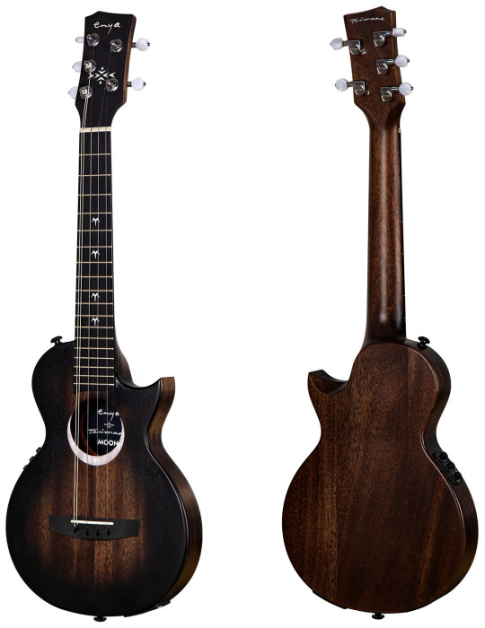 Hlavní obrázek Tenorové ENYA MUSIC Moon 5-String - Taimane Signature Black