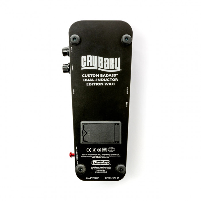 Hlavní obrázek Wah-wah DUNLOP GCB65 - CRY BABY CUSTOM BADASS DUAL-INDUCTOR EDITION WAH