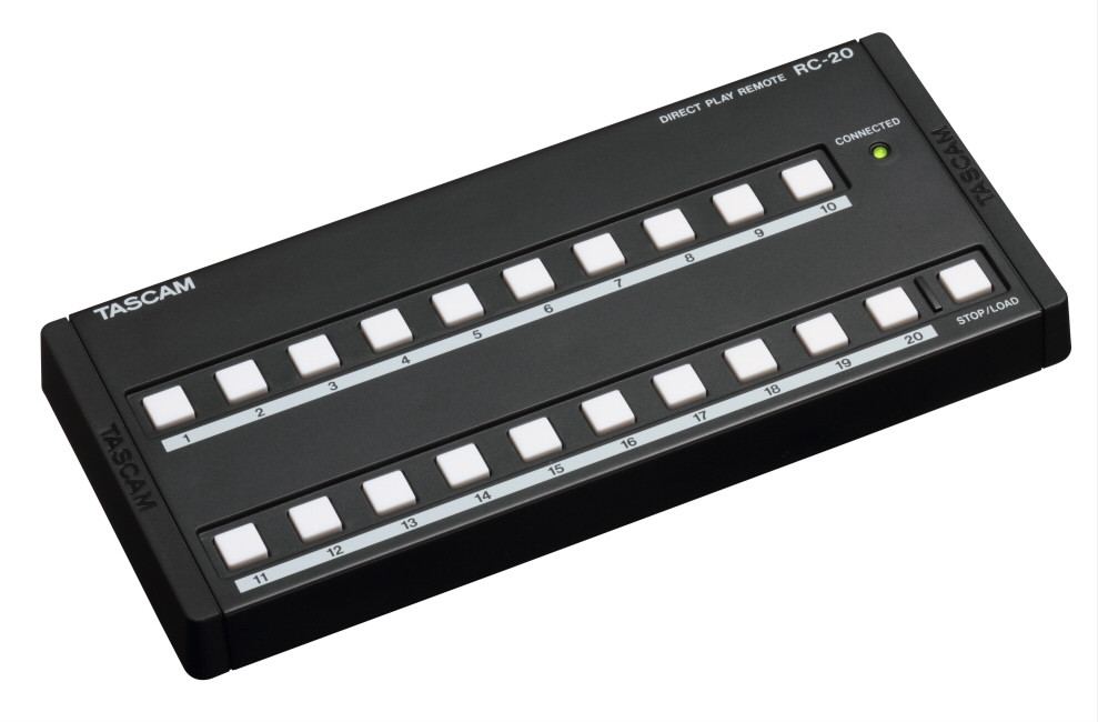 Hlavní obrázek Příslušenství záznamové techniky TASCAM RC-20