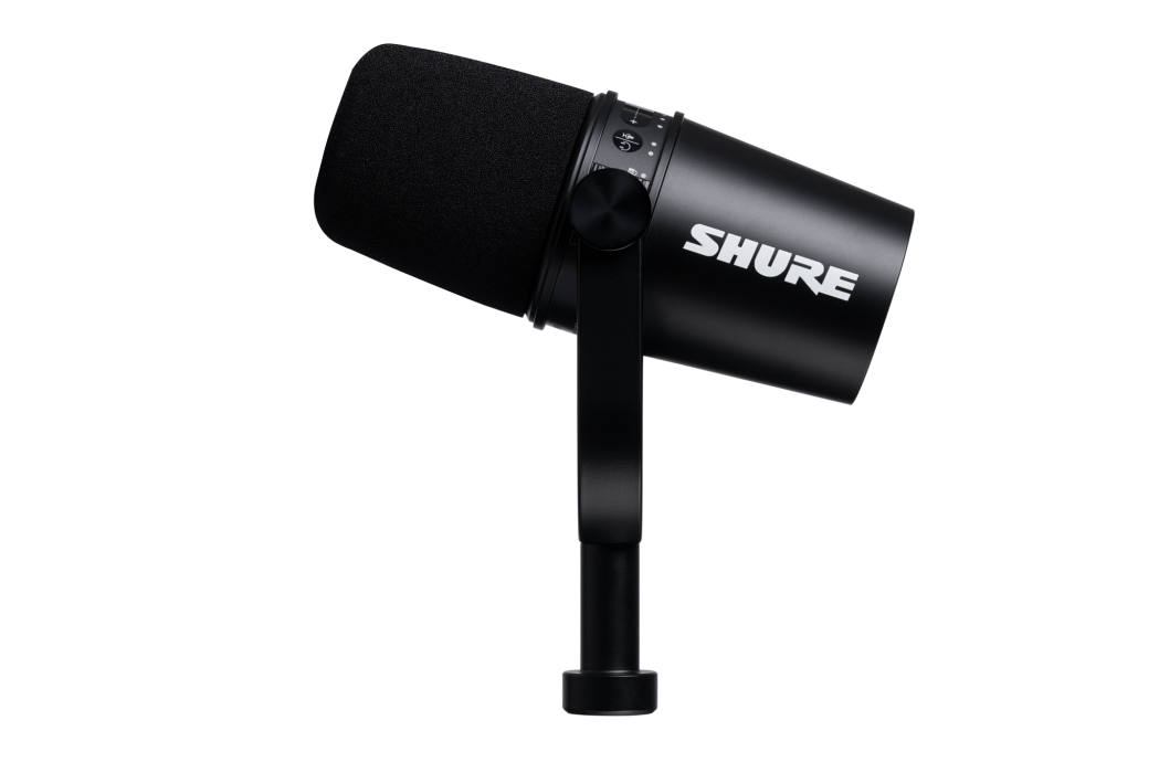 Hlavní obrázek Mikrofony pro rozhlasové vysílání SHURE MV7 K (black)