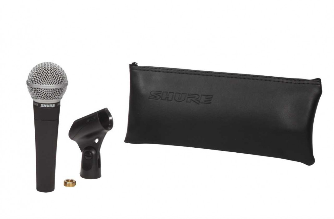 Hlavní obrázek Dynamické pódiové vokální mikrofony SHURE SM58-LCE