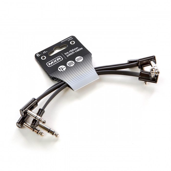 Hlavní obrázek do 1 m DUNLOP MXR TRS RIBBON PATCH CABLE 0,15m - 3 PACK, propojovací kabel