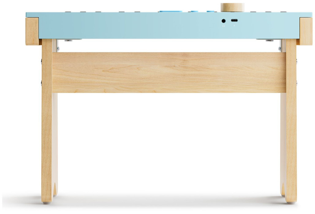 Hlavní obrázek Dětské keyboardy DONNER KIDO V-10 Mini Digital Keyboard 32 keys Light Blue with Stand