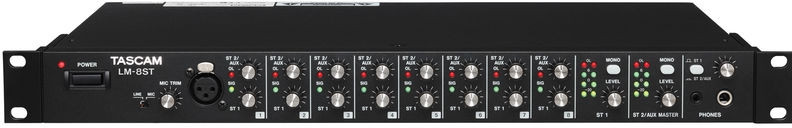Hlavní obrázek Rackové, zónové a automatické mixážní pulty TASCAM LM-8ST