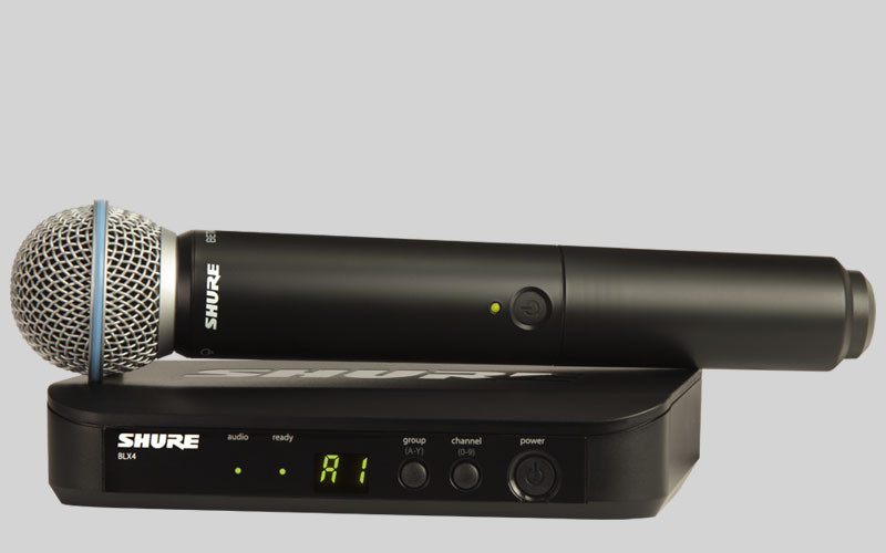 Hlavní obrázek S ručním mikrofonem SHURE BLX24E/B58 M17 662 - 686 MHz