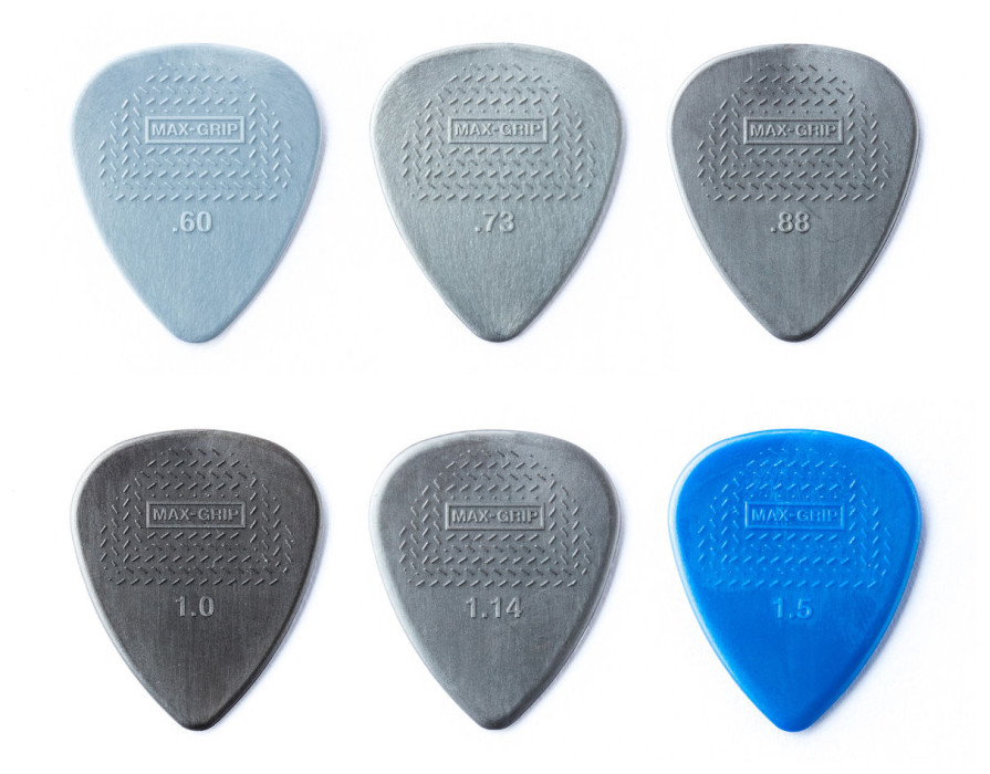 Hlavní obrázek Ostatní DUNLOP PVP449 MAX-GRIP NYLON STANDARD PICK VARIETY PACK - 12 ks