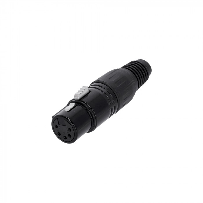 Hlavní obrázek 5 PIN XLR F ADAM HALL 4 STAR C XF5 BLK