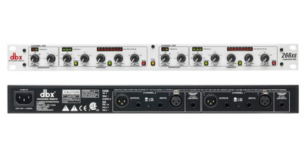 Hlavní obrázek Dynamické procesory DBX 266XS