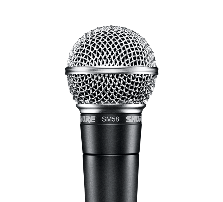 Hlavní obrázek Dynamické pódiové vokální mikrofony SHURE SM58-LCE