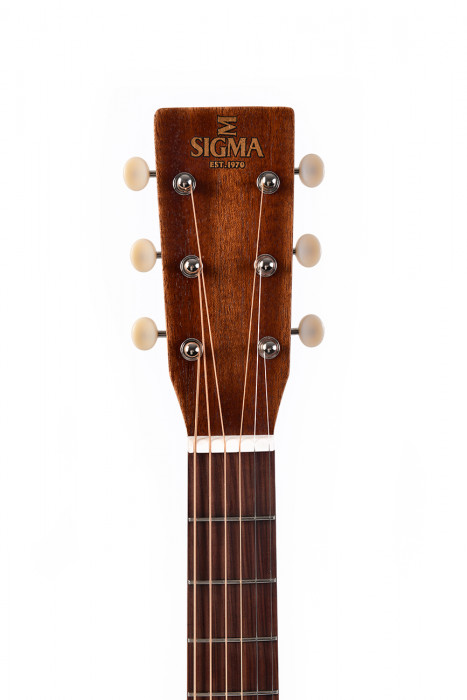 Hlavní obrázek Dreadnought SIGMA GUITARS DM-15E-AGED - Natural Distressed Satin