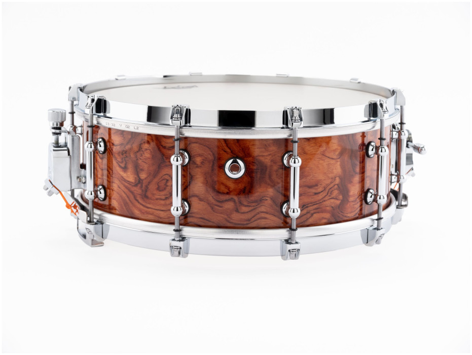 Hlavní obrázek 14" PEARL PHTF1450 Philharmonic 14”x5” Bubinga/Maple/Bubinga - Natural Bubinga Gloss