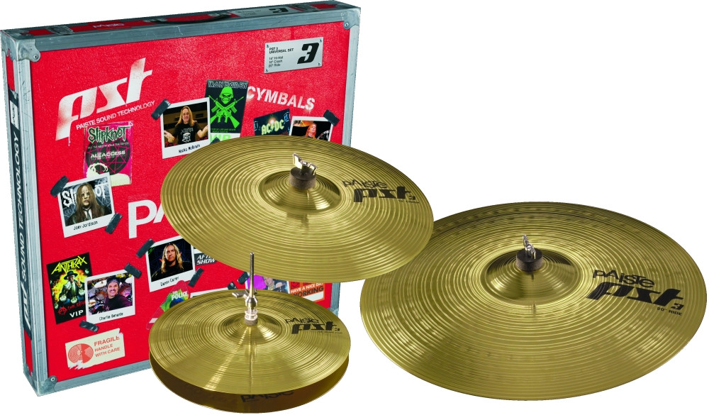 Hlavní obrázek Činelové sady PAISTE PST 3 Universal Set