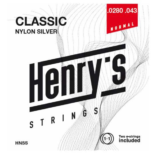 Hlavní obrázek Normal tension HENRY’S HNSS Classic Nylon Silver - 0280“ - 043“