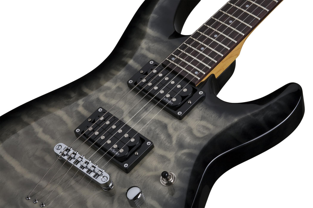 Hlavní obrázek Superstrat SCHECTER C-6 Plus - Charcoal Burst