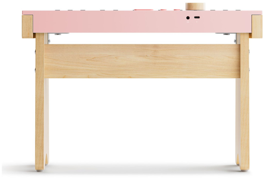 Hlavní obrázek Dětské keyboardy DONNER KIDO V-10 Mini Digital Keyboard 32 keys Light Pink with Stand