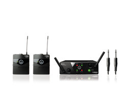 Hlavní obrázek Bezdrátové nástrojové systémy pro kytary a baskytary AKG WMS40 MINI2 INSTRUMENTAL SET DUAL ISM2/3