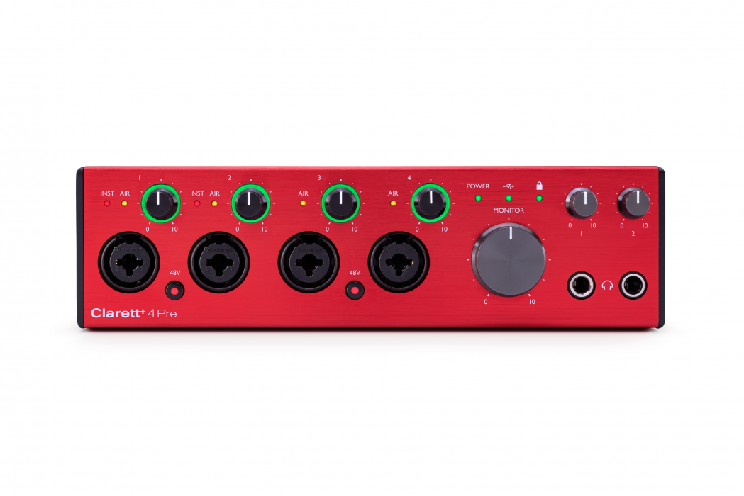 Hlavní obrázek USB zvukové karty FOCUSRITE Clarett+ 4Pre
