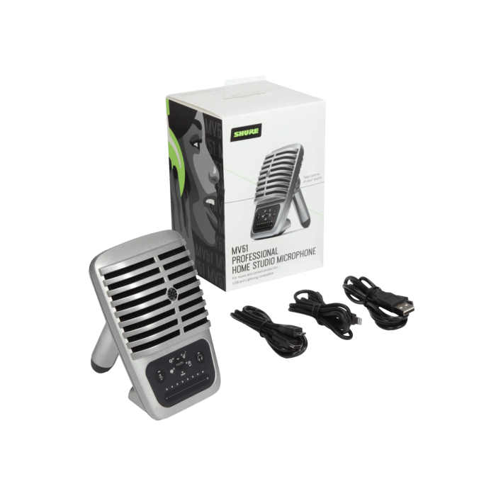 Hlavní obrázek USB mikrofony SHURE MV51-DIG