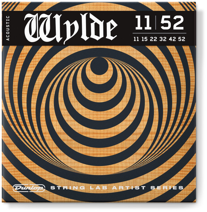 Hlavní obrázek Tvrdost .011 DUNLOP Zakk Wylde String Lab Acoustic Guitar Strings .11 - .52