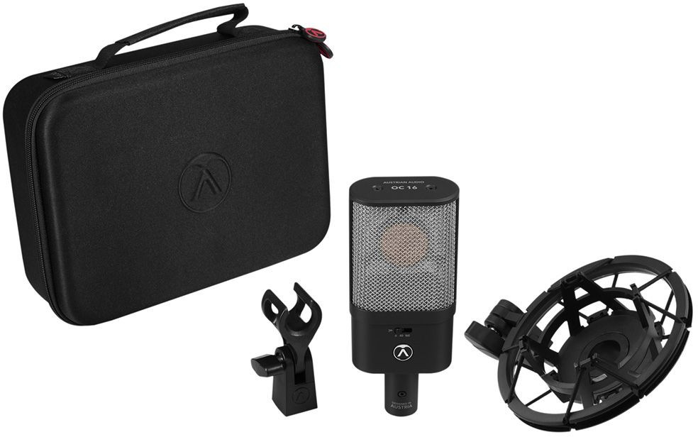 Hlavní obrázek Velkomembránové kondenzátorové mikrofony AUSTRIAN AUDIO OC16 Studio set