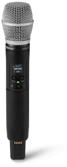 Hlavní obrázek Samostatné vysílače k bezdrátovým systémům SHURE SLXD2+/SM86-K55