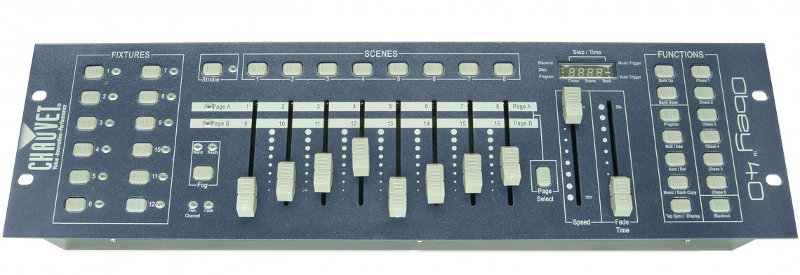 Hlavní obrázek Hardwarové DMX kontrolery CHAUVET DJ Obey 40
