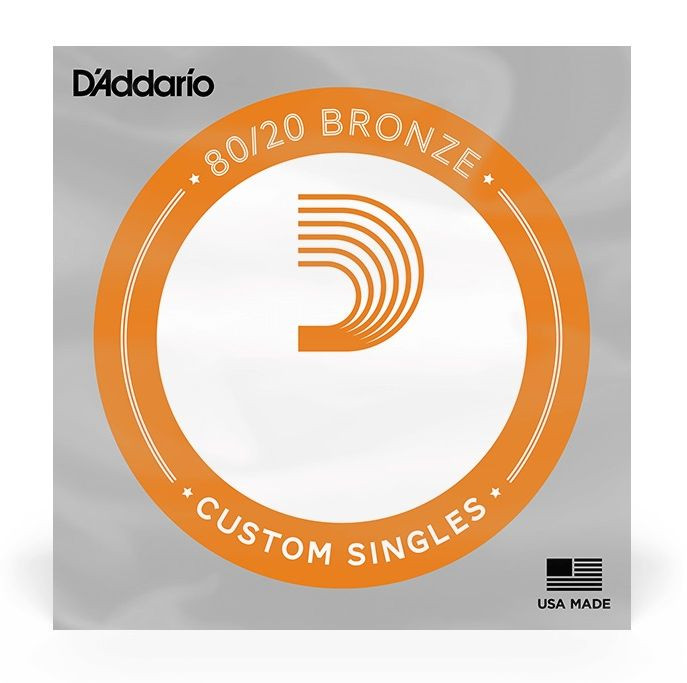 Hlavní obrázek Ostatní struny pro akustickou kytaru D'ADDARIO BW024 80/20 Bronze - .024