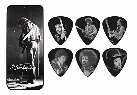 Hlavní obrázek Tvrdost 0.88 DUNLOP JH-PT06M Jimi Hendrix Silver Pick Tin Medium