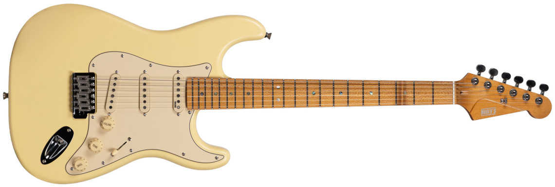 Hlavní obrázek Elektrické kytary HENRY’S Destiny II Classic matt ST-2CM Vital - YellowB-stock