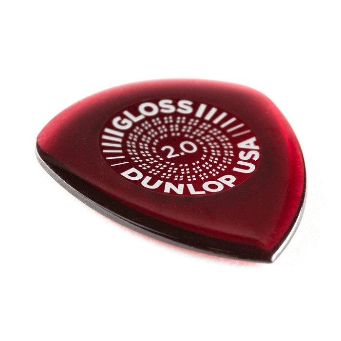 Hlavní obrázek Tvrdost do 2.0 DUNLOP 550P200 - FLOW GLOSS PICK 2.0MM